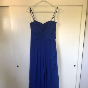 Spaghetti strap Gown